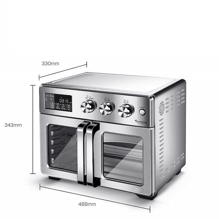Мултифункционална фурна TurboTronic AirChef Legendary TT-AFD32, 32L, 1700W, 12 програми, LED дисплей, до 230°C