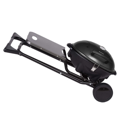 Електрическо барбекю 2 в 1 TurboTronic TT-BBQ5, 2400W, с капак, термостат и странична масичка