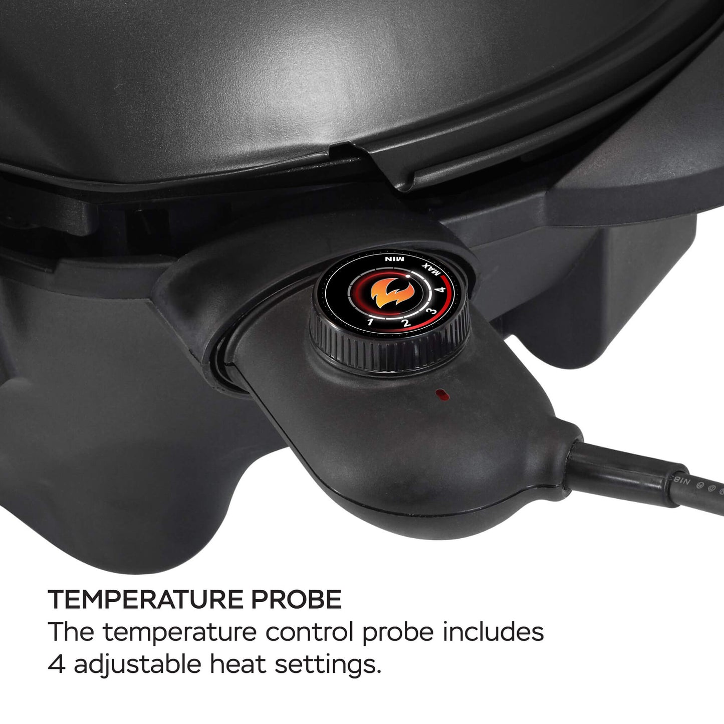 Електрическо барбекю 2 в 1 TurboTronic TT-BBQ5, 2400W, с капак, термостат и странична масичка