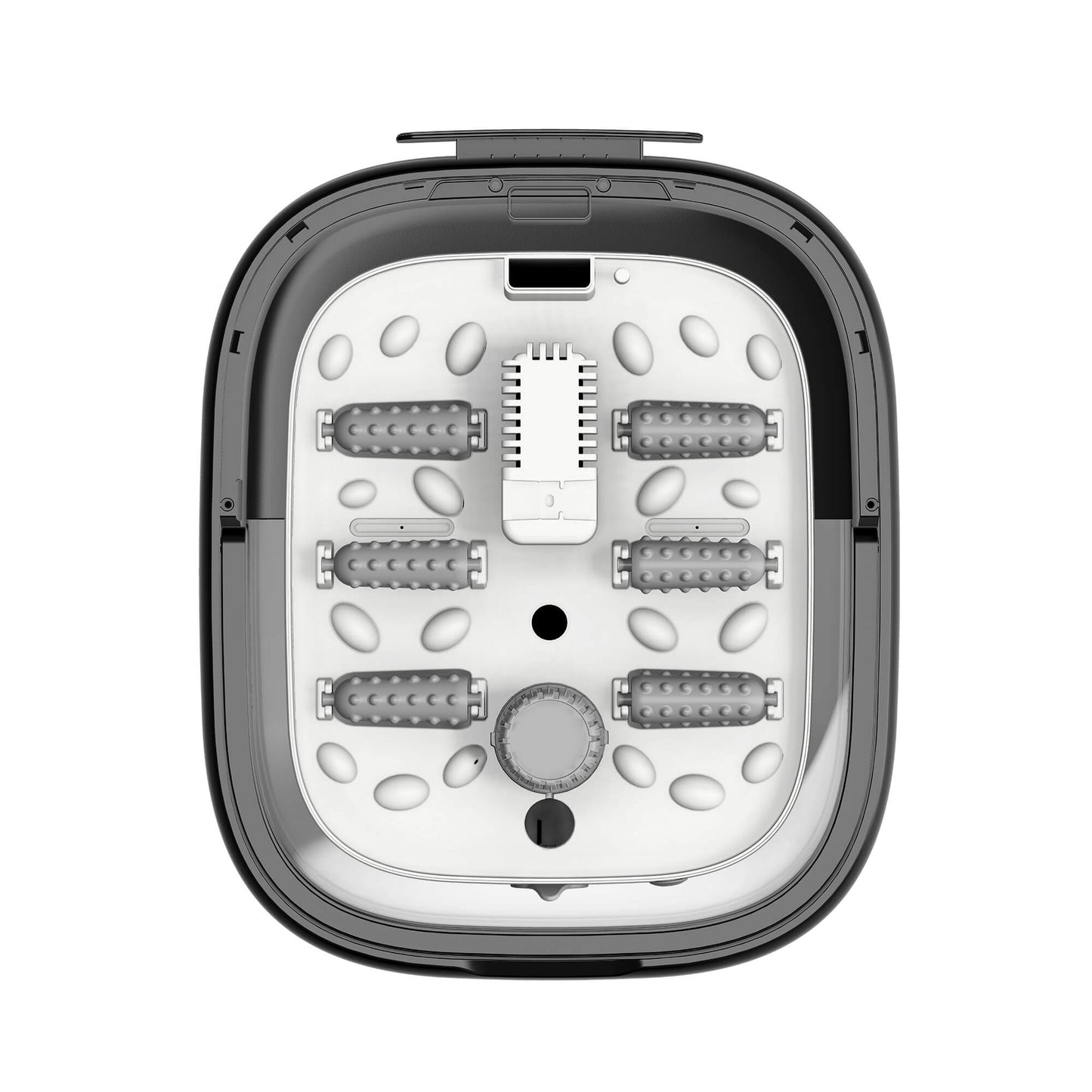 Вана за крака с масажор Turbotronic, ST-FBM10, 10L, Сгъваема, 3 температурни режима, 500W