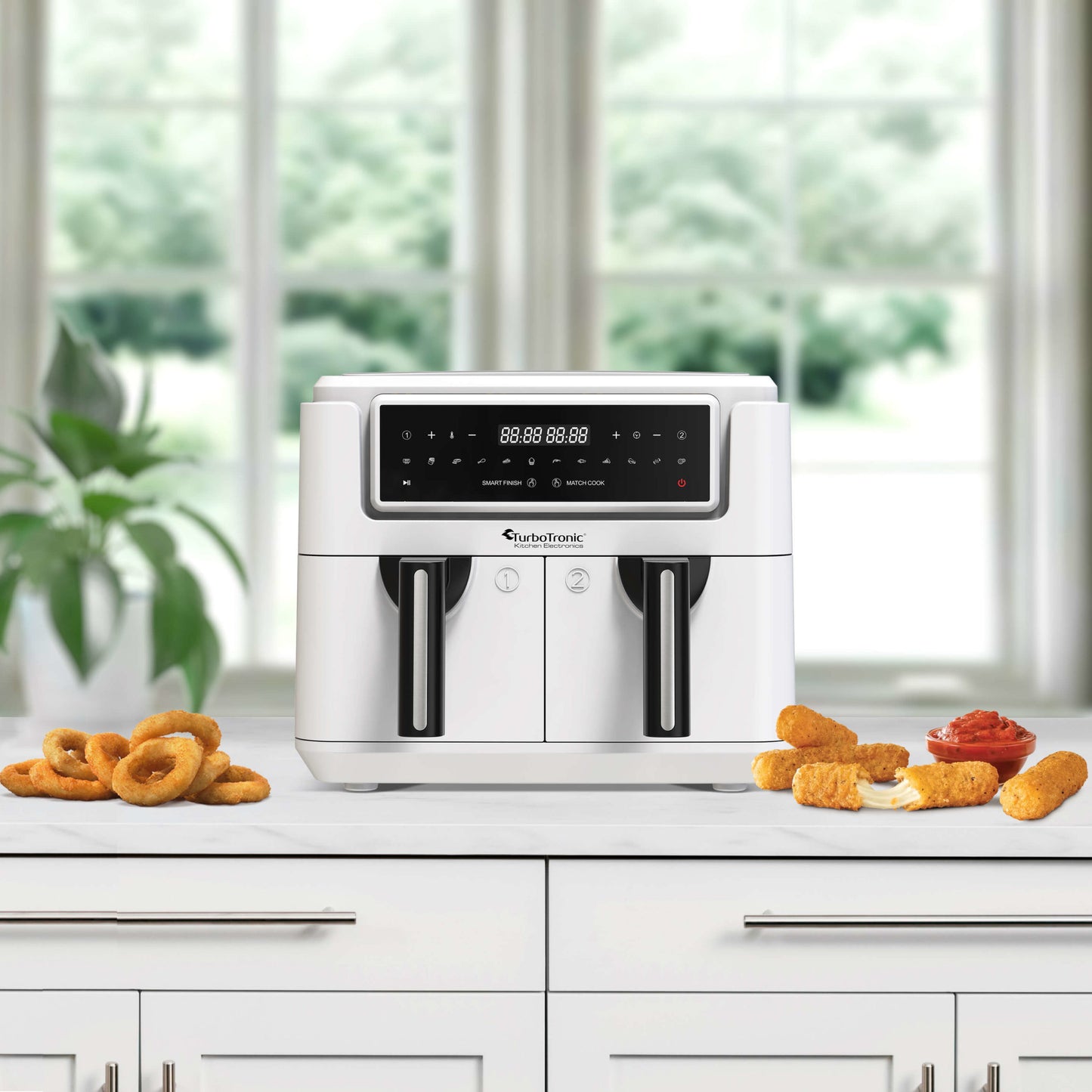 AirFryer TurboTronic TT-AF118, 7.6L, 1750W, 12 програми