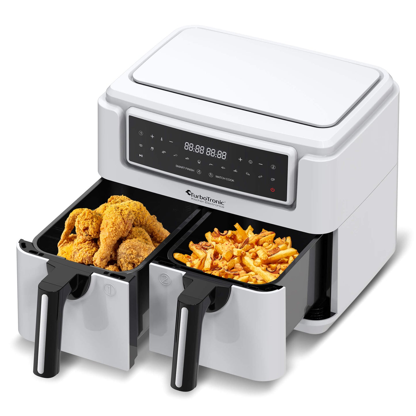 AirFryer TurboTronic TT-AF118, 7.6L, 1750W, 12 програми