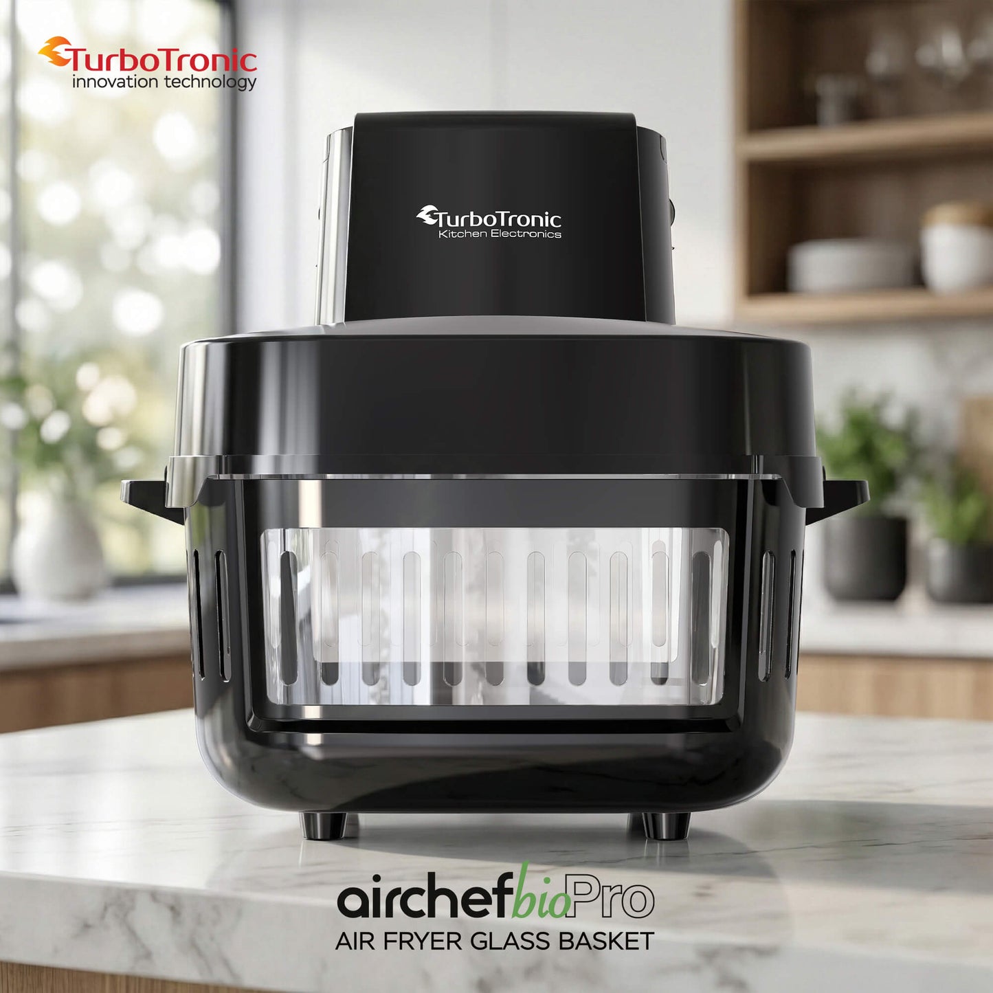 Дигитален AirFryer TurboTronic TT-AFG6, 1600W, 6L, 7 програми