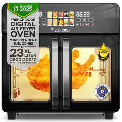 Фурна с горещ въздух TurboTronic AirMaster Pro, TT-AFO240, 32L, 2200–2600W, LED дисплей