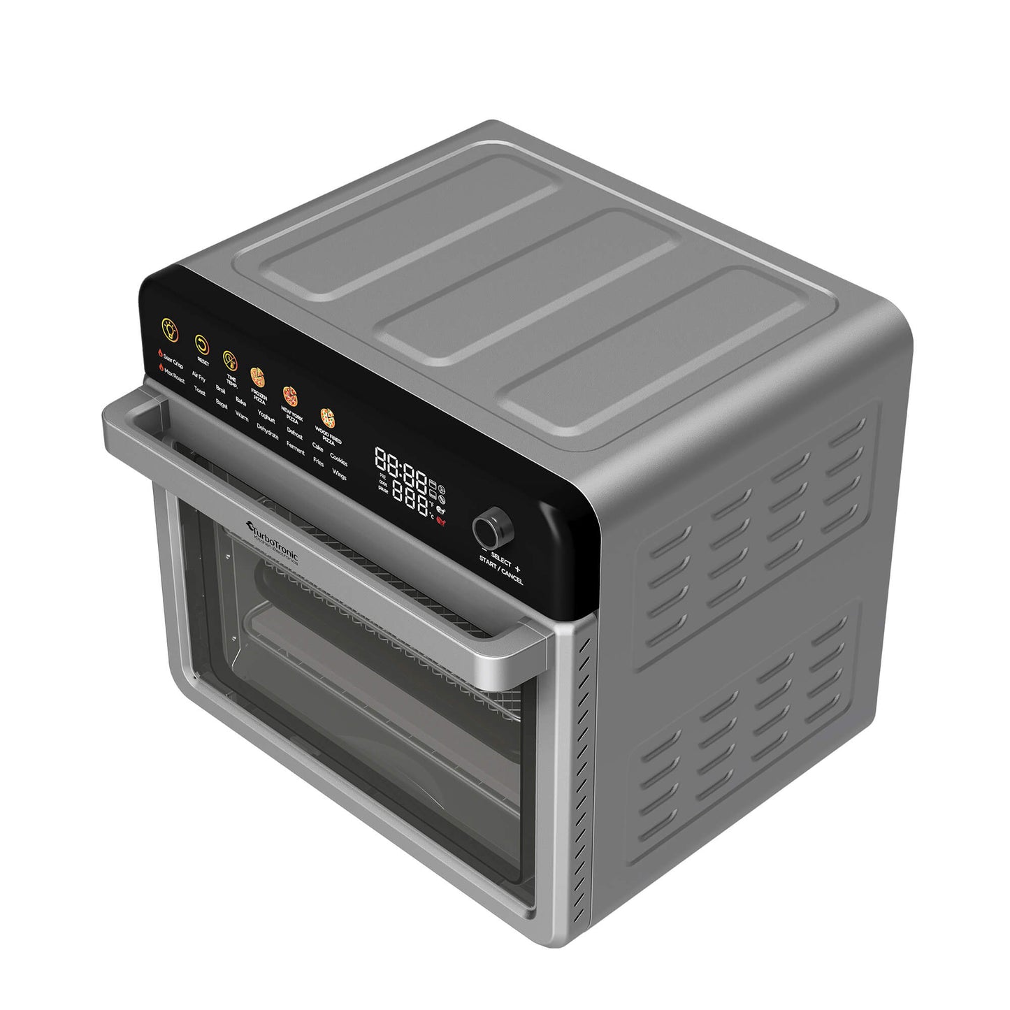 Мултифункционална фурна с въздух TurboTronic TT-AFO310, 2200W, 34L, до 350°C, 16 програми, LED дисплей