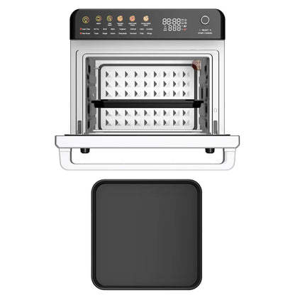 Мултифункционална фурна с въздух TurboTronic TT-AFO310, 2200W, 34L, до 350°C, 16 програми, LED дисплей