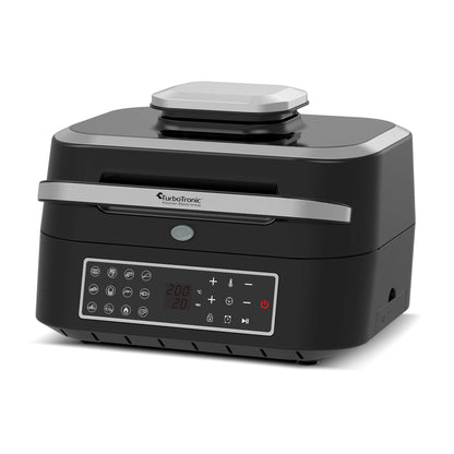 AirFryer грил 6 в 1 TurboTronic TT-AG700, 260°C, 6.5L, циклонна технология, тъч дисплей, Smart термометър