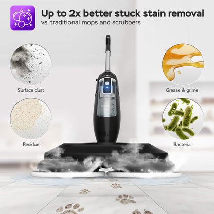 Вертикална парочистачка Turbotronic TT-AQV700 STEAM & SCRUB MOP