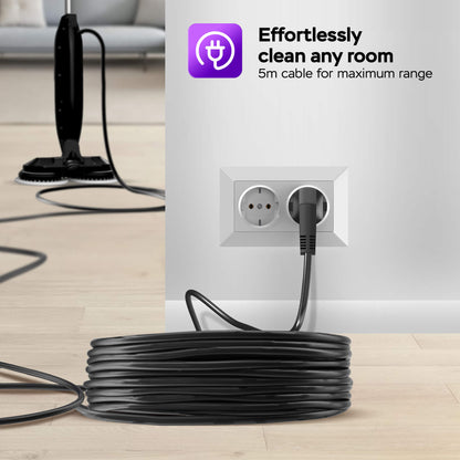 Вертикална парочистачка Turbotronic TT-AQV700 STEAM & SCRUB MOP