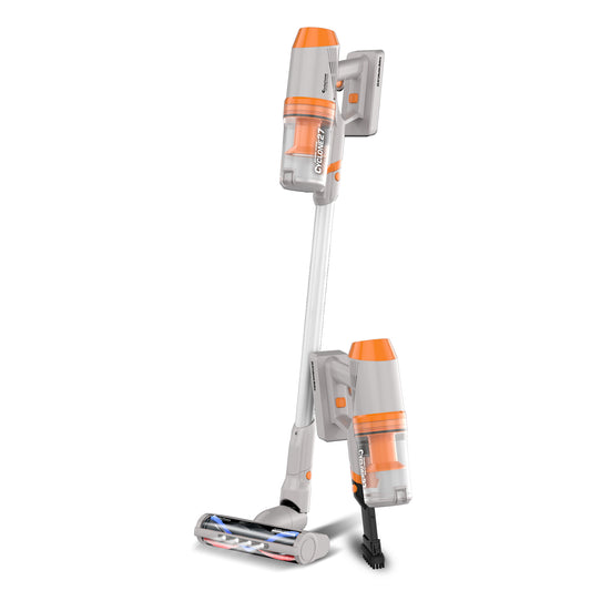 Вертикална прахосмукачка TurboTronic TT-C27, 11 kPa, 0.9L, безжична 2в1, 2.8 кг, HEPA