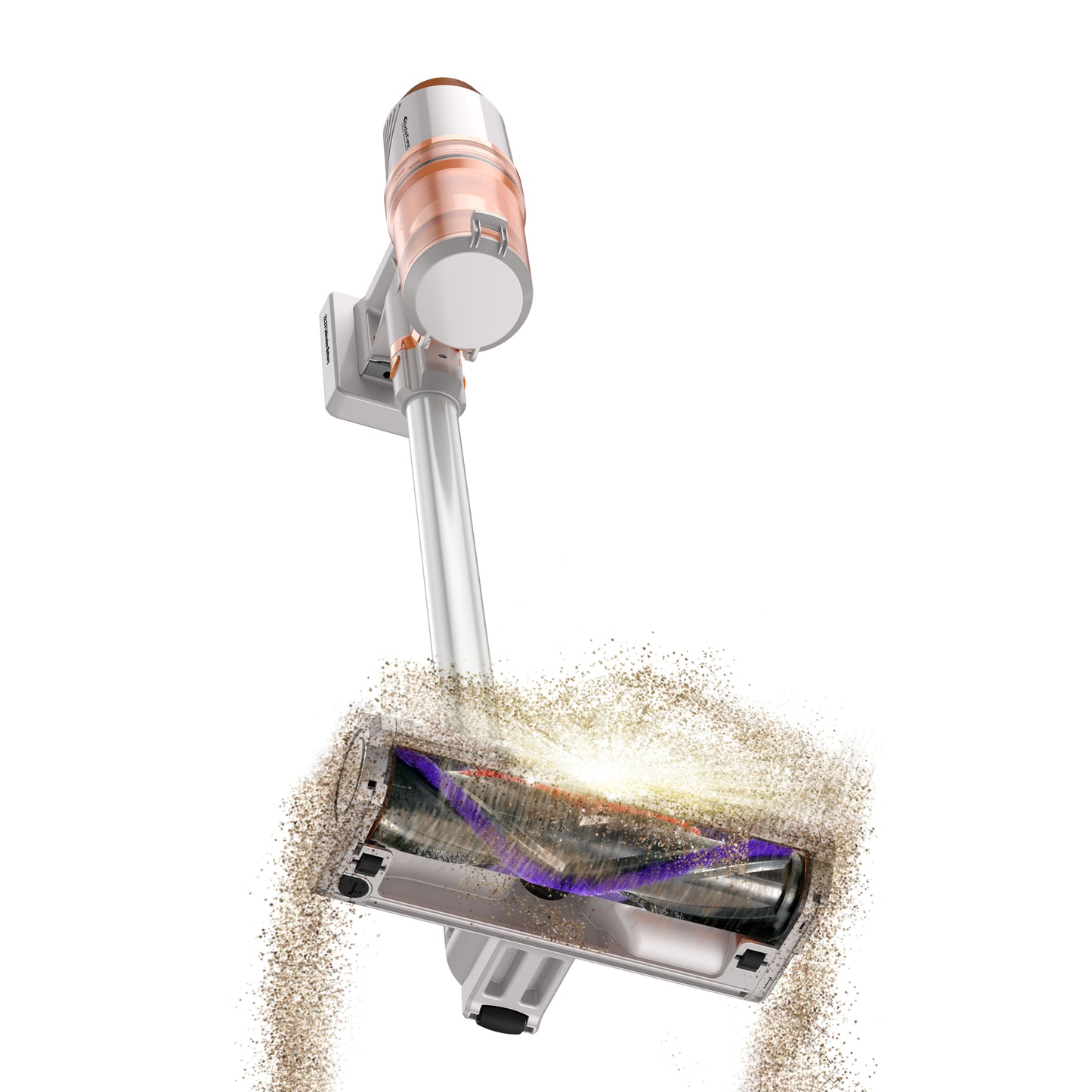 Вертикална прахосмукачка TurboTronic TT-C27, 11 kPa, 0.9L, безжична 2в1, 2.8 кг, HEPA