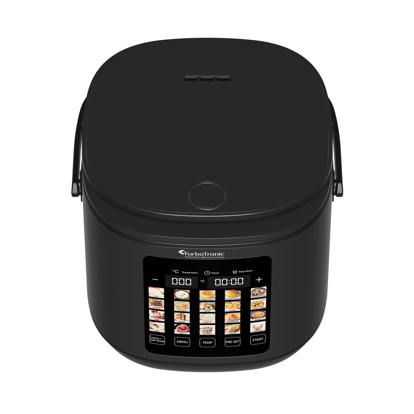 Мултикукър 20 в 1 TurboTronic TT-DMC23, 860W, 5L, LED тъч дисплей, керамично покритие, 24h таймер