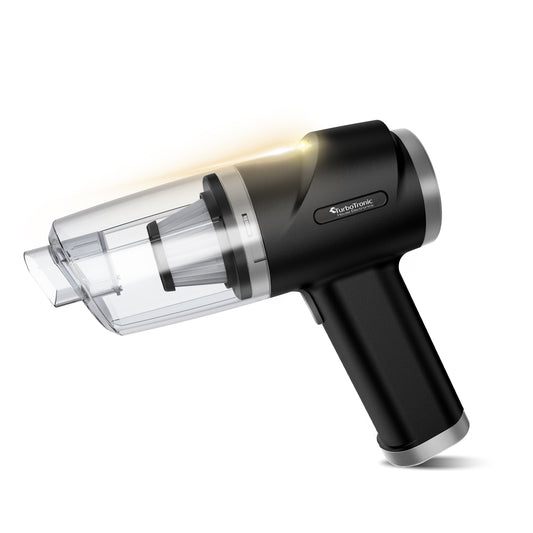 Ръчна прахосмукачка TurboTronic MaxPower, TT-EQ7, 3kPa, 0.15L, 75dBA, 0.45kg, безжична