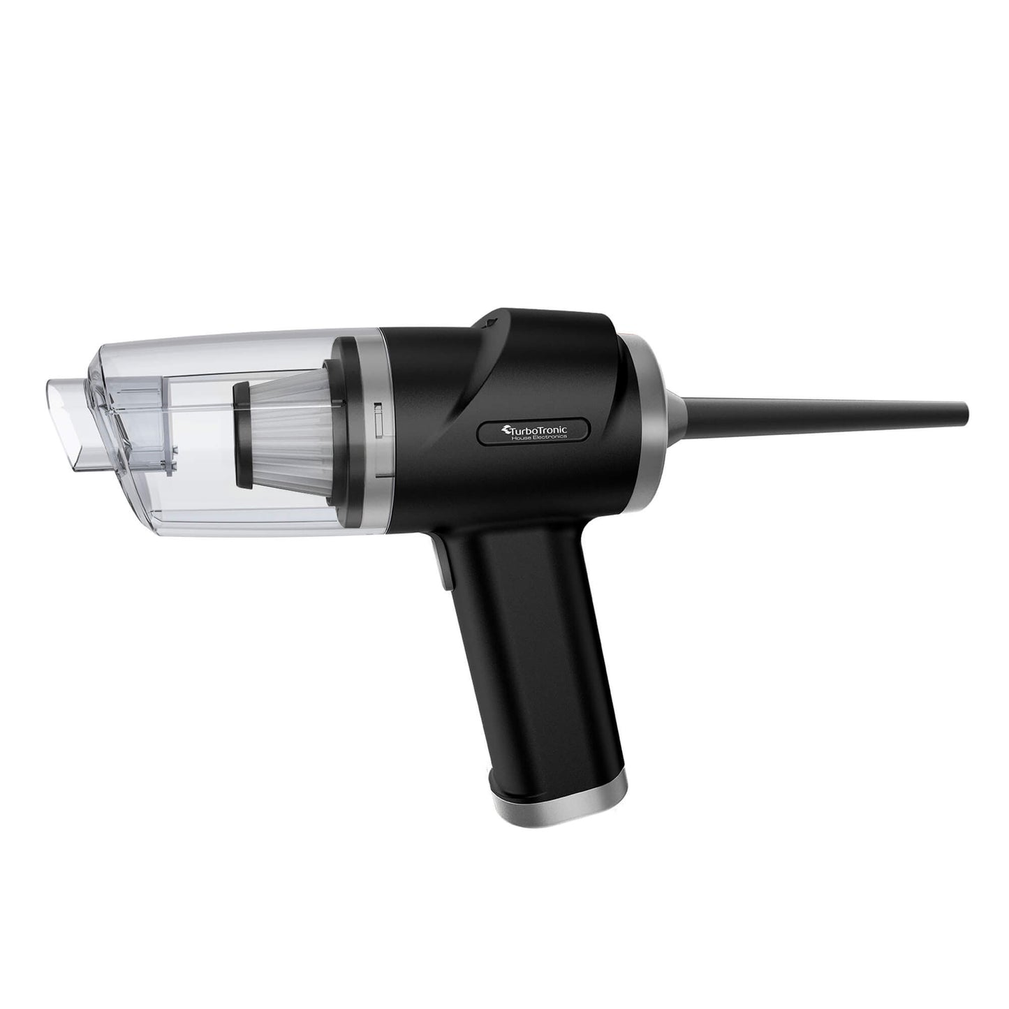 Ръчна прахосмукачка TurboTronic MaxPower, TT-EQ7, 3kPa, 0.15L, 75dBA, 0.45kg, безжична