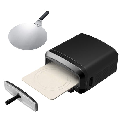 Мултифункционална пещ за пица Turbotronic Pizzaliano TT-PO14, 20L, 6предварителни програми, лед дисплей, 2200W