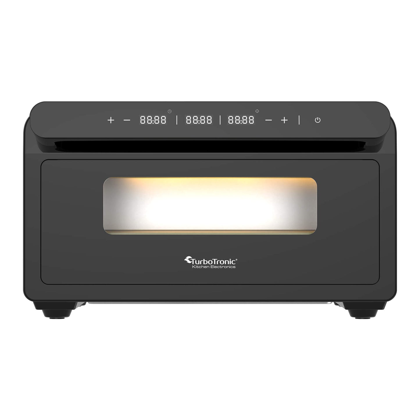 Електрическа пещ за пица TurboTronic TT-PO15, 2000W, до 430°C, 13L, за 12” пица, цифров контрол