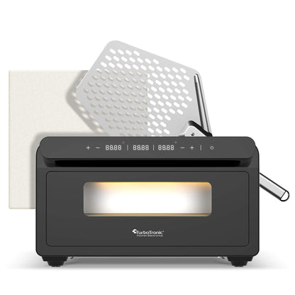 Електрическа пещ за пица TurboTronic TT-PO15, 2000W, до 430°C, 13L, за 12” пица, цифров контрол