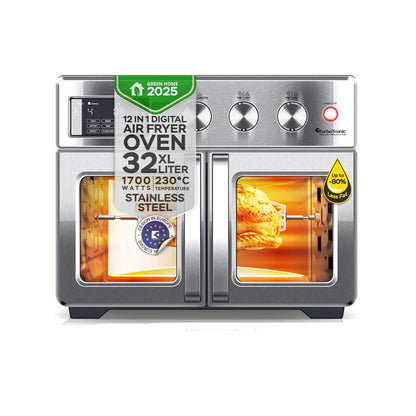 Мултифункционална фурна TurboTronic AirChef Legendary TT-AFD32, 32L, 1700W, 12 програми, LED дисплей, до 230°C