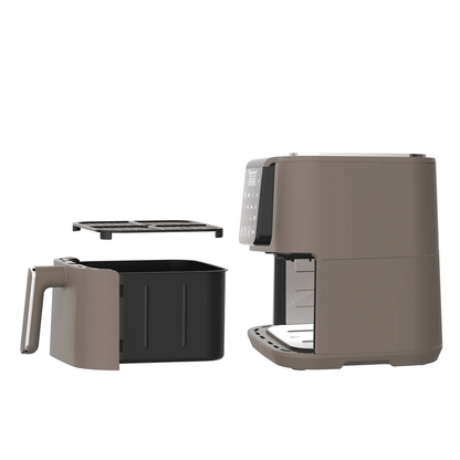 Дигитален Airfryer TurboTronic AirChef TT-AF250, 6L, лед дисплей, 12предварителни програми, 1500W,