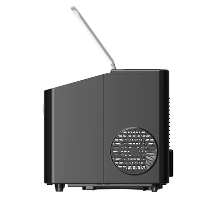 Ледогенератор TurboTronic Iceberg TT-ICM1, 120W, 10 кг/24ч, 2 размера кубчета, 1L резервоар, Soft Touch панел