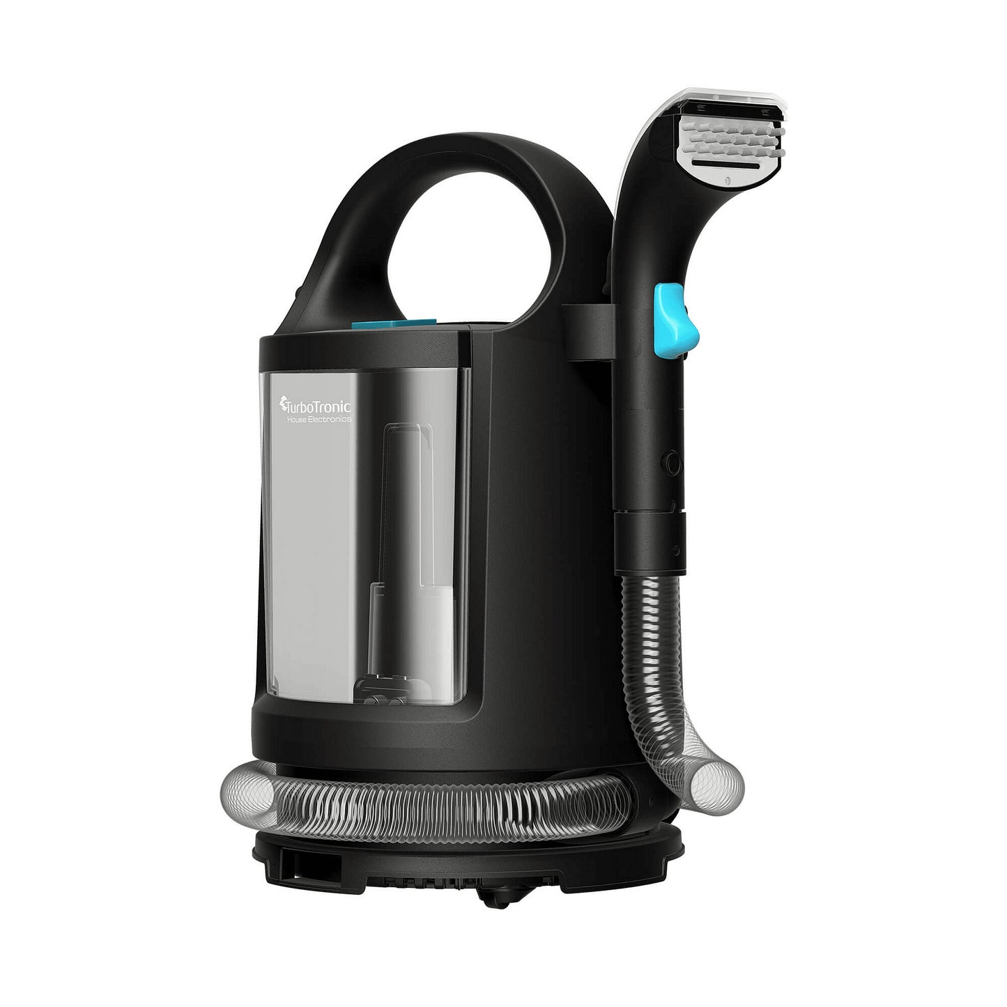 Переща прахосмукачка TurboTronic AquaVac, TT-AQV600, 500W, 13 kPa, 1.68L чиста / 0.48L мръсна вода