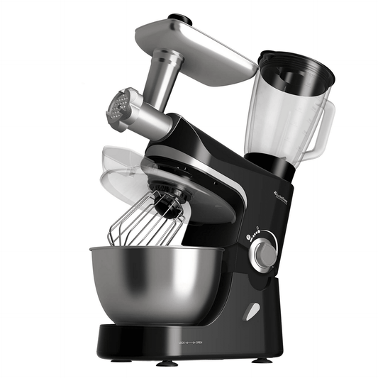 Планетарен миксер 8 в 1 TurboTronic ProMix, TT-007, 2000W, 5L, ексцентрично движение, 220–240V