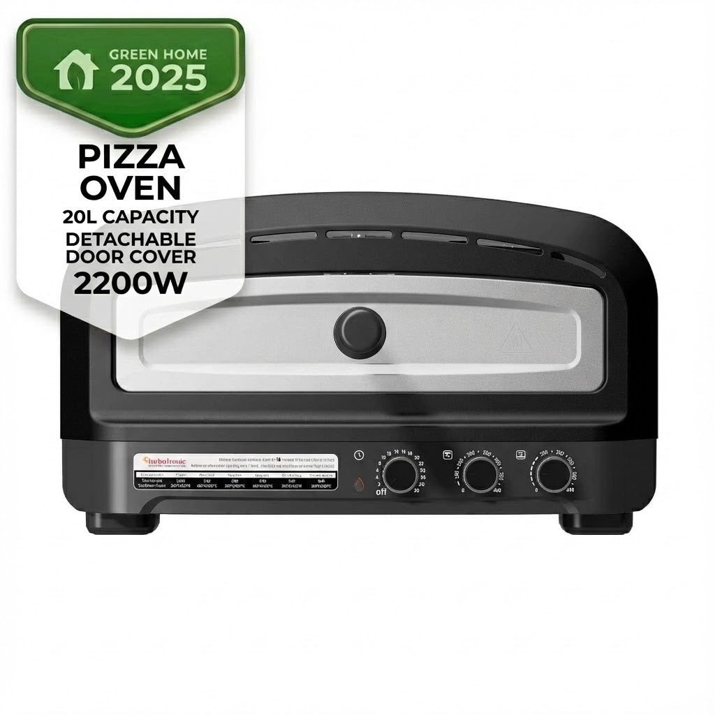 Електрическа Пещ за пица Pizzaliano TT-PO13,за "37cm пица, 20L, каменно дъно, 2200W