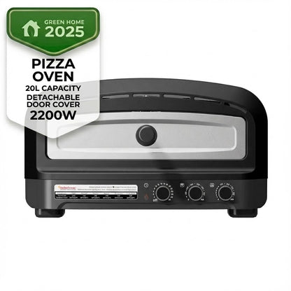 Електрическа Пещ за пица Pizzaliano TT-PO13,за "37cm пица, 20L, каменно дъно, 2200W